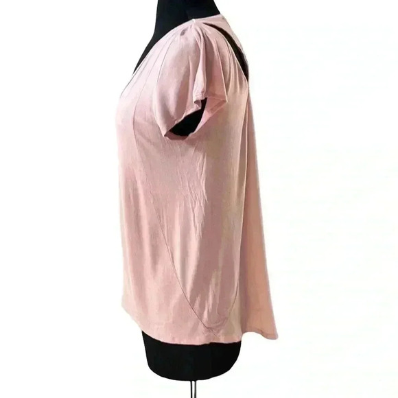 Anthropologie Deletta V-Neck High Low Blouse Size MP - Picture 2 of 4